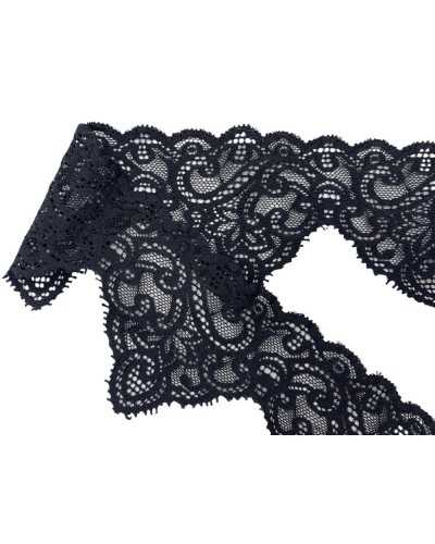 60 cm Pialastischer Trimmfabrik Bielastischer Bielastik schwarz 9 cm