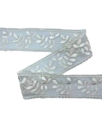 Tray Tray Board Cream Tulle Lace Lace Embroidery Leaf High 5cm