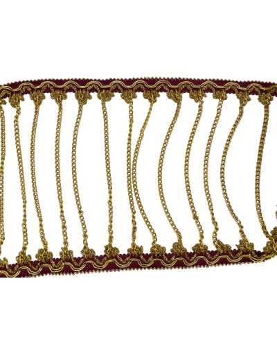 50 cm Fransen-Zutraten geschlossene Grenze Goldkettengrenze Grenze High 16 cm