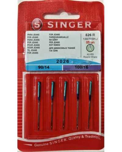 Singer Jeans Nähmaschinennadeln 2026 826r 90/14 100/16