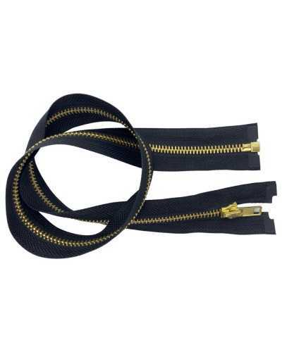 Chaîne en laiton en laiton métallique zippée zip