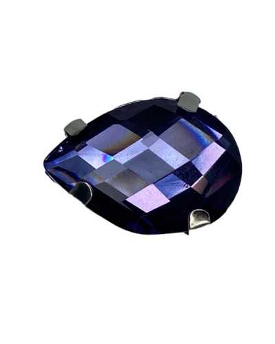 Aplicación Piedra Relleno Facetado Drop Resina 13x9 MM