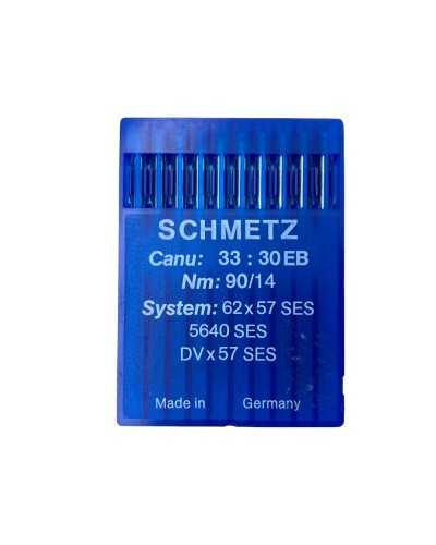 10 Nadeln Schwetz Canu: 33: 30EB NM 90/14 System 62x57 SES 5640 SES DVX57 SES