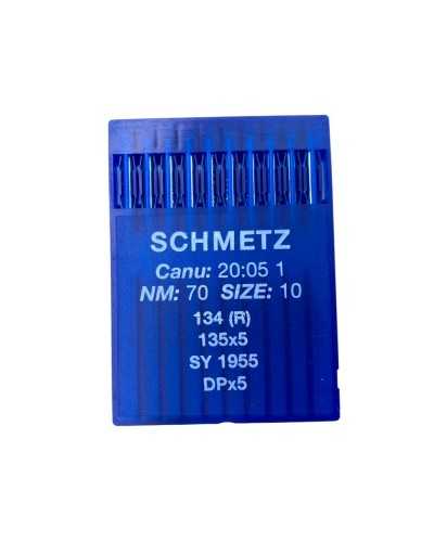 10 aiguilles Schmetz Canu: 20: 05 1 N70 Taille: 10 134 (R) 135x5 SY 1955 DPX5