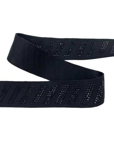 50 cm Trimmkanzlei Band Border Semihylaxische Grenznoten Diagonale Schwarz High 3 cm