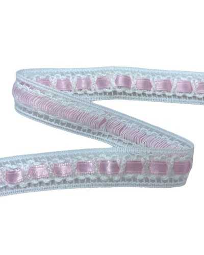 Trimmings de encaje Frontera de algodón Pasado Ribbon Rastrion Tall 2 cm
