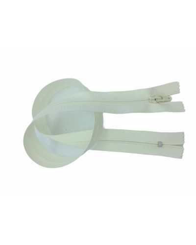 Cremallera Cremallera Nailon Fijo Metal Cursor 40 CM