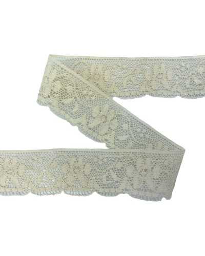 Lace Trimmering Lace Cotton Flower Scalloped Network Tip Tall 3cm
