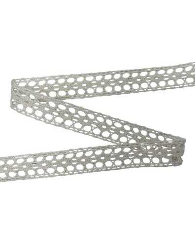 Cotton lace trimmer Through high lace 15 mm
