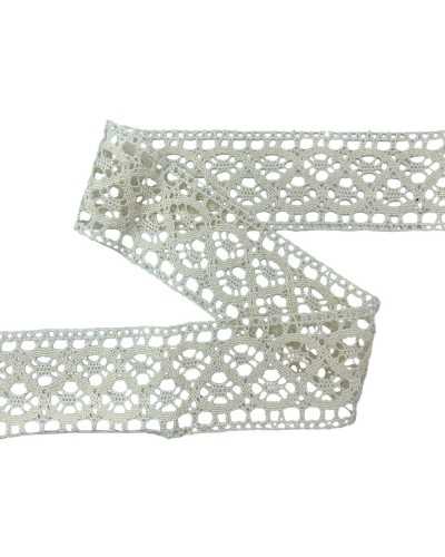 Dentelle Plateau de dentelle TRASZE ECROGOGRAPHE SERCERIOUS COTON HIGH 4,5 cm