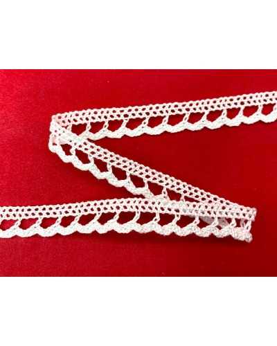 Peel-Saite-Spitze Tombolo-Spitze-Shoulde-Baumwoll-Modellkoteletts hoch 1 cm