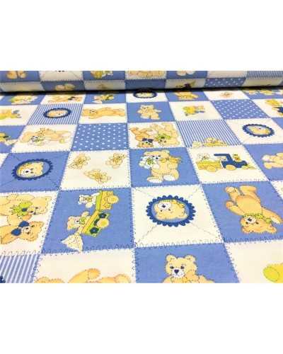 50 cm Fabric for upholstery printed baby teddy bear toys 280 cm high