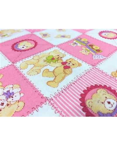 50 cm Tessuto per tappezzeria stamapato baby orsetto giocattoli alto 280 cm