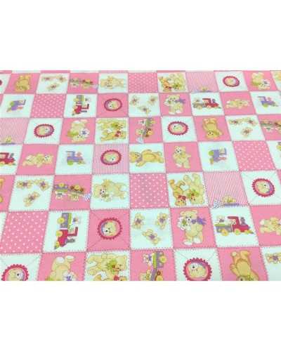 50 cm Fabric for upholstery printed baby teddy bear toys 280 cm high