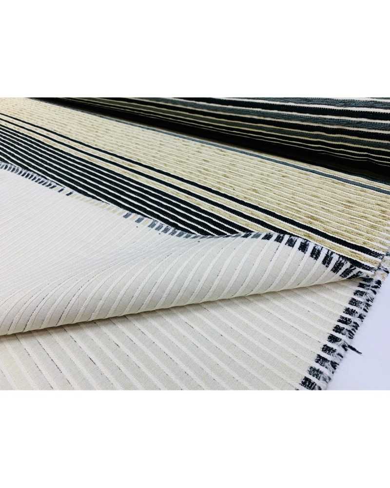 50 cm schwerer, beigefarbener Chenille-Möbelstoff, 280 cm hoch
