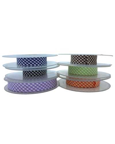 Tray trimmings diagonal ribbon mixed choppy scottish cotton high 2 cm high