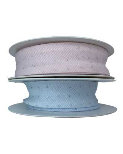 Trays Tray Diagonal Tape Straight Cotton Millerighe Piquet Glitter High 25mm