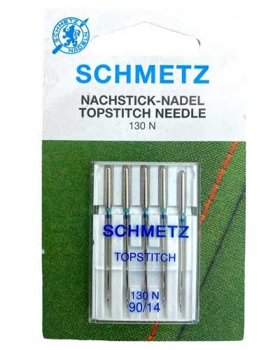 5 AGHI SCHMETZ NACHSTICK-NADEL TOPSTICH Needle 130 N 90/14