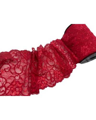Dentelle Dentelle Tyninging Syness Sherelle Élastique Rouge Camét CM 16