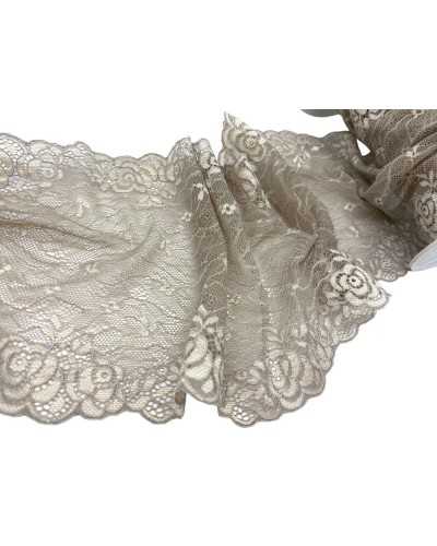 Tortora élastique de la dentelle treszzo Tortora élastique arquée haute cm 19