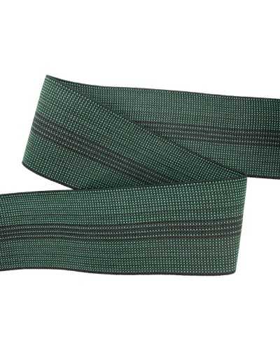 Elastisches Sitzen Gürtel Sofa 4 Linien Polsterung 6 cm Grün Schwarz