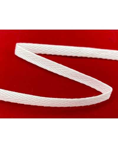 Tableau de ruban blanc de 10 mt Tapon de ruban blanc Tape de coton mm 5