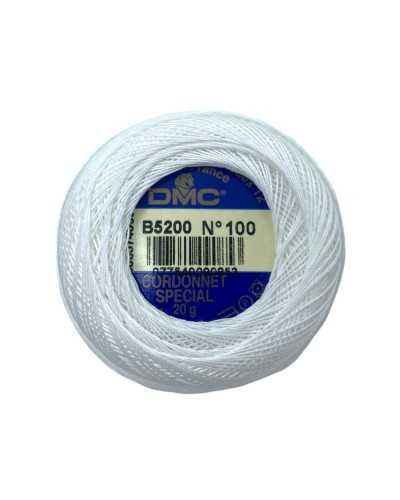CORDONET SPECIAL B5200 N ° 100 DMC weiß 20 Gramm Häkeldraht