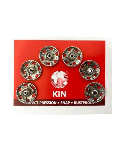 6pcs M-F Automatic Button Steel Sewing Steel MI-4 MM-12.4 / 11.5