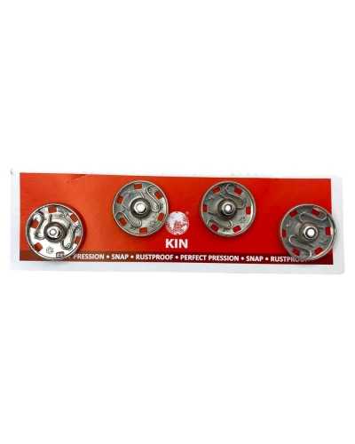 4 unids M-F Botón Automático Acero de Acero de Costura MI-8 MM-20.9